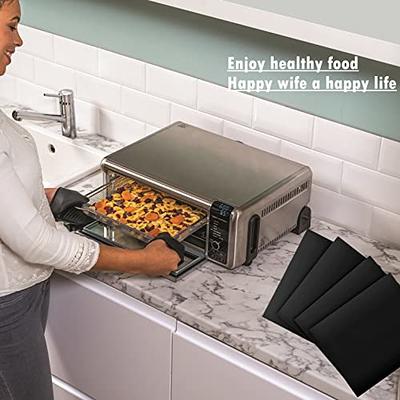 4 Pack Air Fryer Liners for Ninja Air Fryer, Non-stick Reusable