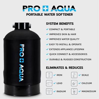 PRO+AQUA Portable RV Water Softener 16,000 Grains and Filtration System  Bundle, Filter and Soften Hard Water for RV Trailers Vans - Yahoo Shopping