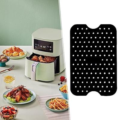 Air Fryer Baking Paper Silicone Air Fryer Liner Non-Stick Steamer Pad Air  Fryer Accessory Kitchen