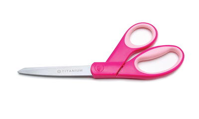 Westcott All Purpose Pink Ribbon Scissors - ACM15387 