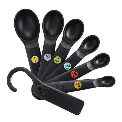 OXO Good Grips Plastic Black Measuring Spoon - Yahoo Shopping