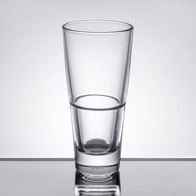 Acopa 16 oz. Customizable Mixing Glass / Pint Glass - 24/Case