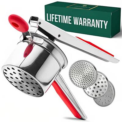 Potato Masher Stainless Steel, Potato Ricer, Potato Masher Hand, Masher  Kitchen Tool, Ricer for Mashed Motatoes, Dual-Press Design - Yahoo Shopping