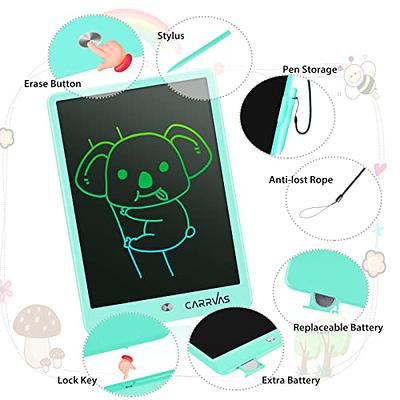 PYTTUR 10 Inch LCD Writing Tablet for Kids 2 Pack Learning Drawing Tablets  Reusable Toddler Educational Drawing Pad for Kids Christmas Birthday Gifts