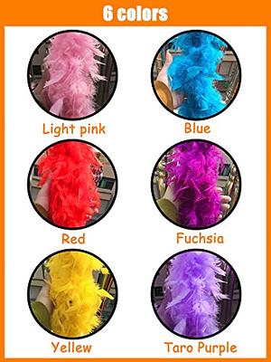 Buy Feather Boas: Bulk Yellow Plush Feather Boas