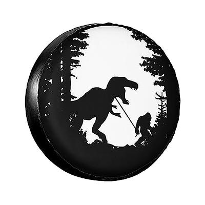 Dinosaur Bigfoot Rv Spare Tire Cover Wheel Tire Cover for Travel