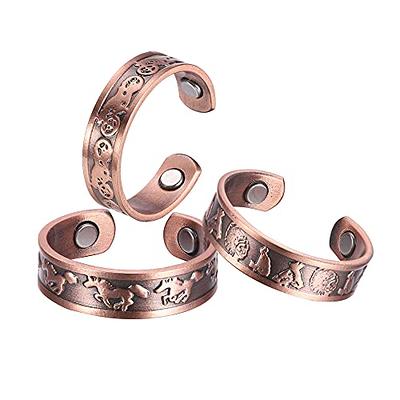 Buy BS ENTERPRISE Bronze Pebbled Ring/Pure Bronze Ring/Original Bronze Ring  (11) at Amazon.in