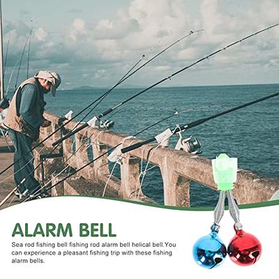 Yardwe Fishing Rod Alarm Bell 20pcs Fishing Bell Fishing Twin