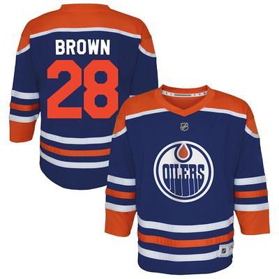 Men's NHL Edmonton Oilers Leon Draisaitl Fanatics Branded Reverse