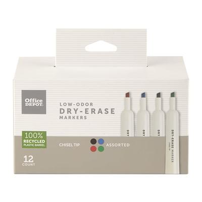 Quartet Classic Low Odor Dry-Erase Markers, Fine Tip, DryGuard Ink