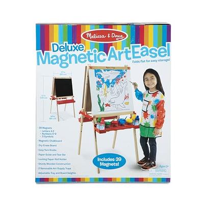 Kraftic Deluxe Standing Art Easel for Kids - Toddler Drawing