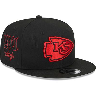 New Era Kansas City Chiefs Red Script Black Edition 59Fifty Fitted Cap