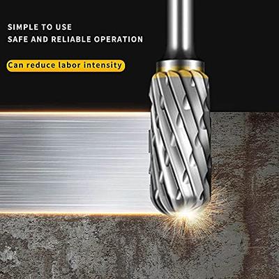 Tungsten Carbide Burr Drill Bits Set Milling Cutter For Dremel Accessories  Kit