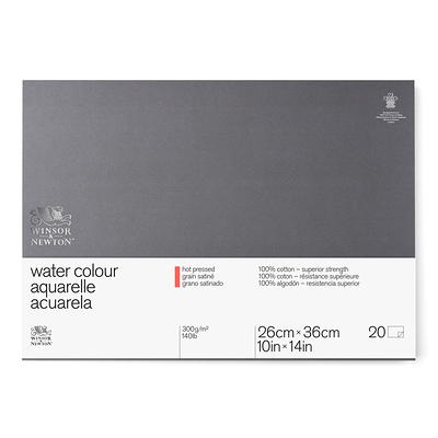 Fluid™ Cold Press Watercolor Paper Block By Global Art in White, 6 x 6