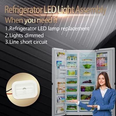 Upgraded W11130208 Refrigerator LED Light *2 Assembly Replace W10637153  WPW10637153 W10758333 W10876279 Fridge Freezer Light Bulb Compatible With  Fridge Kenmore Whirlpool Led Light Module 2Years QA - Yahoo Shopping