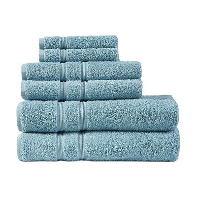 KitchenAid Albany Kitchen Towel Set, Set of 4 - Aqua