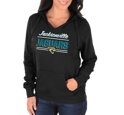 Football Fan Shop Officially Licensed NFL Jacksonville Jaguars Ladies Gather Nightshirt - Black