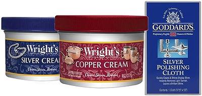 Wrights Silver and Copper Cleaner and Polish - 8 Ounce Each