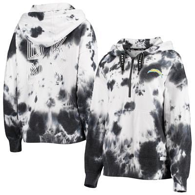 Los Angeles Chargers MSX by Michael Strahan Freestyle Tie-Dye T-Shirt -  Black