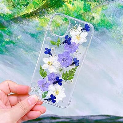 iPhone 11 Pro Case Dry Flower Liquide Giliter Soft Slim Shockproof