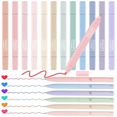 DIVERSEBEE Bible Highlighters with Soft Chisel Tip, 8 Pack Assorted Colors  Pens No Bleed, Quick Dry Set, Cute Aesthetic Markers, Bible Study  Journaling Supplies and Accessories (Pastel) - Yahoo Shopping