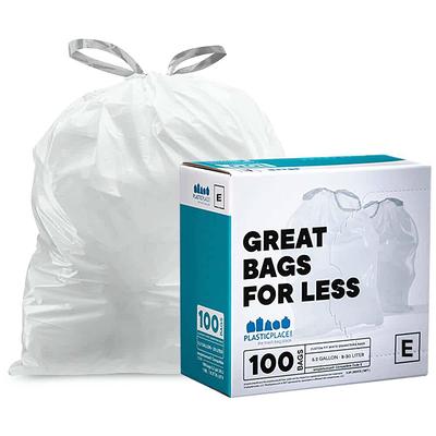 HDX 18 Gal. Heavy-Duty Drawstring Kitchen and Compactor Trash Bags