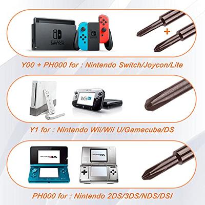 Video Game Repair Kit Tools for Nintendo Switch Wii DS,Lite DSi 3DS GBA SP  NDS 