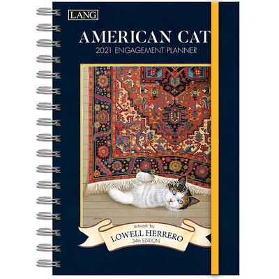 Browntrout 23-2024 Weekly/Monthly Planner 7.5x7.125 Cat Lovers