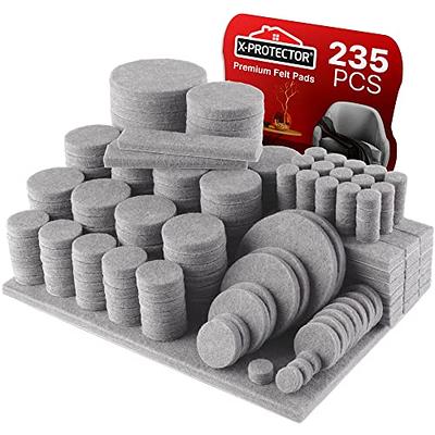 Felt Furniture Pads X-PROTECTOR 133 PCS - Premium Furniture Pads