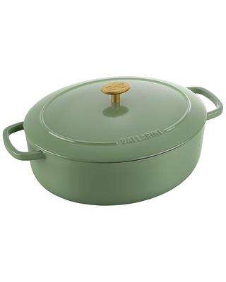 Alva 5.8 Quarts Enameled Cast Iron Oval Dutch Oven 100543