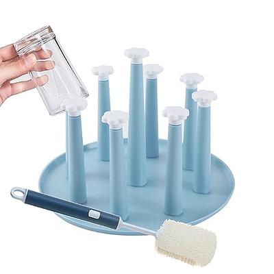 Drying Rack Bottle Rack Cup Drying Rack, Water Bottle Dryer Rack, 9 Cups  Plastic Mug Stand,1 Cup Brush ，Coffee Mug Rack and Mug Holder Tree，for Home  Kitchen Countertop Bar - Yahoo Shopping