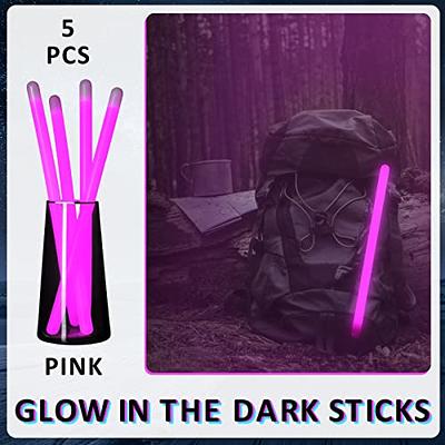 Deekin 5 Pcs 16 Inch Industrial Grade Glow Sticks Bright Jumbo Light Stick  Glow in The Dark Emergency Large Glow Sticks Bulk for Camping, Hiking,  Hurricane, Survival Kit (Pink) - Yahoo Shopping