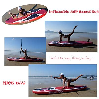HOEXISUP Inflatable Stand Up Paddle Board, 10ft Paddle Boards for
