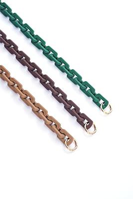 Aumey Large Flat Chain Strap Handbag Strap