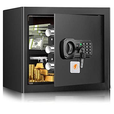 ISLANDSAFE Home Safe Box Digital Small Personal Safes caja fuerte Security  Money Closet Electronic Lock Box with Keypad for Pistol Cash Jewelry