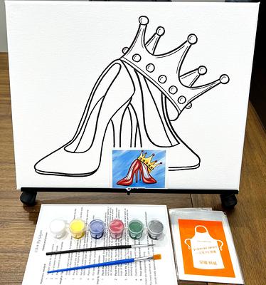 Mr & Mrs Claus/Pre-Drawn/Outline/Sketched Canvas, Teen/Adult Painting, Date  Night Paint Kit, Paint & Sip, Diy Paint Party - Yahoo Shopping