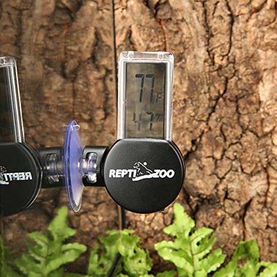 Digital Reptile Thermometer and Humidity Gauge Remote Probes Terrarium Reptile  Hygrometer Thermo Humidor Tank Cage Incubator Brooder Indoor Outdoor