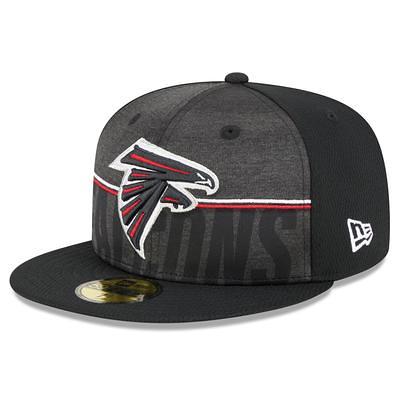 Youth New Era Black Atlanta Falcons 2022 Sideline Adjustable 9TWENTY Hat