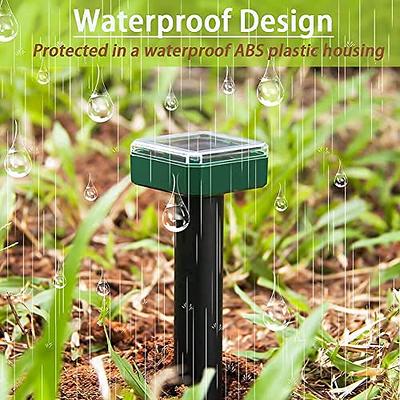 Yellow Plastic Solar Powered Electronic Pest Control Trap, For