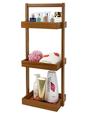 Tower Yamazaki Home Wire Standing Shower Caddy With Bath Shelf