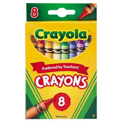 Crayola® 8-Count Crayons - Jumbo - So Big Size - 6 Boxes