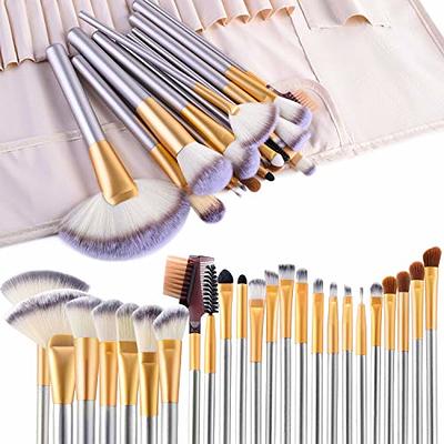 Professional Soft Fluffy Makeup Brush Set With Storage Bag - Temu