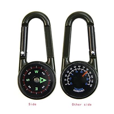  Mini Carabiner Clip Spring Snap Hook Buckle Clasps for