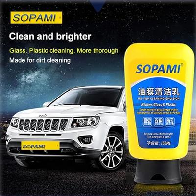 Sopami Oil Film Emulsion Glass Cleaner, Sopami Car Coating Spray, Sopami  Oil Film Cleaning Emulsion, Sopami Quick Effect Coating Agent, Sopami Glass  Cleaner, Sopami Car Spray Anti Fog (3pcs) - Yahoo Shopping