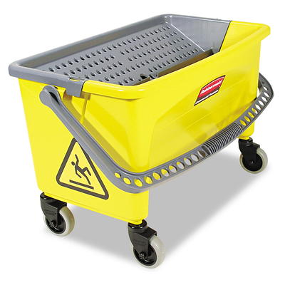 Rubbermaid Bucket And Wringer Combination 31 Quarts Yellow - Office Depot