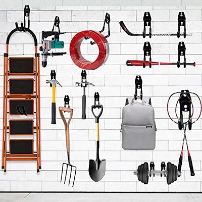 3-H 14 Pack Garage Storage Hooks with 3 Welding Spots,Utility Hooks,Garage  Hangers,Garage Hooks for Hanging,Garage Organizer Heavy Duty for Garden  Tools,Chair,Ladders,Bulk Items,Ropes(Black) - Yahoo Shopping