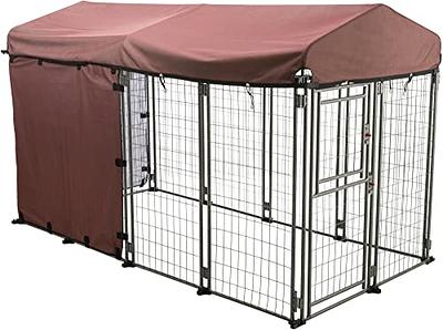 FUFU&GAGA 86.6 Large Dog Crate Furniture, XXL Dog Kennel for 2