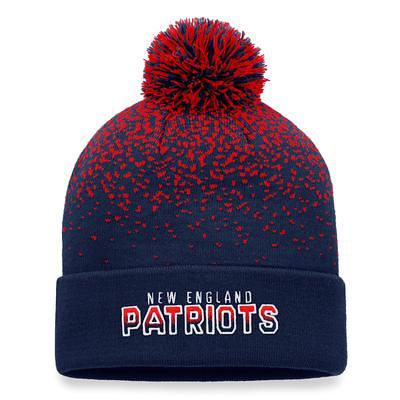 Men's New Era Navy New England Patriots 2022 Sideline Ink Dye Cuffed Knit  Hat