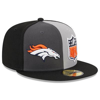 Men's New Era Orange Denver Broncos 2022 Sideline 9FIFTY Ink Dye Snapback  Hat