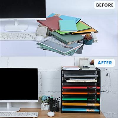  Uiifan 4 Pack Acrylic Desk Organizers and Accessories